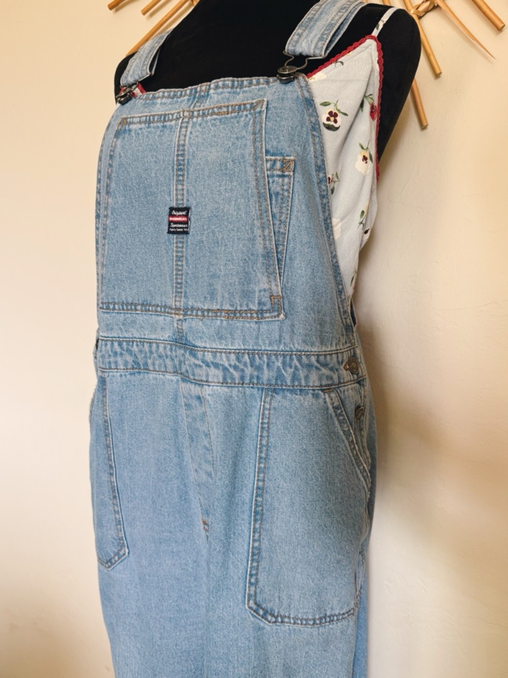 Light Wash Denim Overalls - Union Bay Women Jeans - Picture 6 of 15